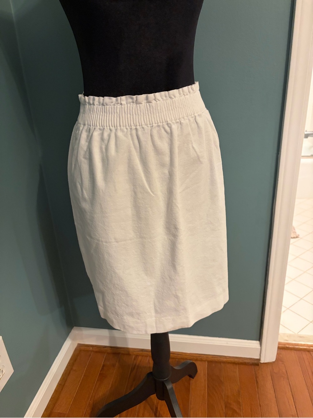 J. Crew Factory White Womens Skirt